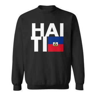 Haiti Flag Haiti Nationalist Haitian Sweatshirt | Mazezy AU
