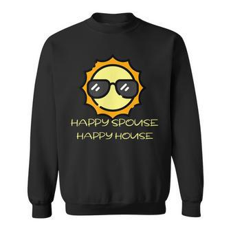 Happy Spouse Happy House V2 Sweatshirt - Thegiftio UK