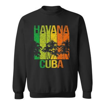 Havana Cuba Cuban Beach Caribbean Summer Holidays Sweatshirt | Mazezy