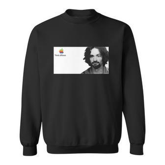 Heres To The Crazy Ones Think Different Sweatshirt | Mazezy