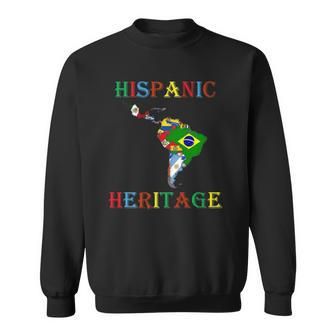 Hispanic Heritage Month All Countries Men Women Kids Sweatshirt | Mazezy