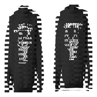 Home Run Football Referee Funny Saying Sarcastic Sweatshirt | Mazezy