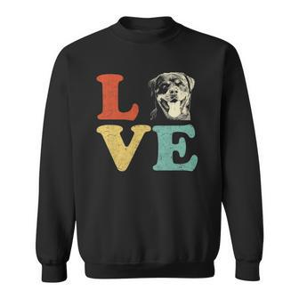 I Love My Rottweiler Dog Lovers Sweatshirt - Thegiftio UK