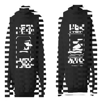 I Pee In Pools Funny V2 Sweatshirt - Thegiftio UK