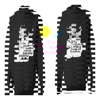 Im Dead Inside - Cheerful Dolphins And Sunshine Sweatshirt - Thegiftio UK