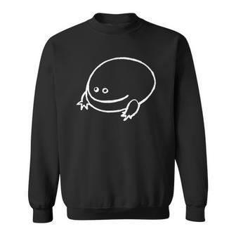 It Is Wednesday My Dudes Funny Minimal Frog Design Sweatshirt | Mazezy