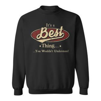 Its A Best Thing You Wouldnt Understand Shirt Personalized Name Gifts T Shirt Shirts With Name Printed Best Sweatshirt - Seseable