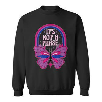 Its Not A Phase Bisexual Bi Lgbt Bisexual Pride Sweatshirt - Thegiftio UK