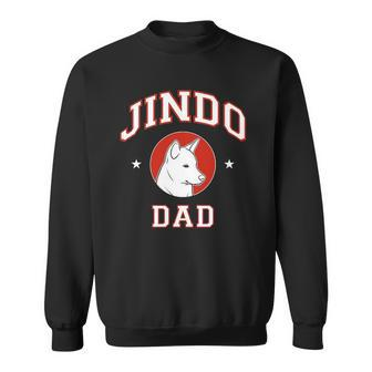 Jindo Dad Fathers Day Gift Sweatshirt | Mazezy