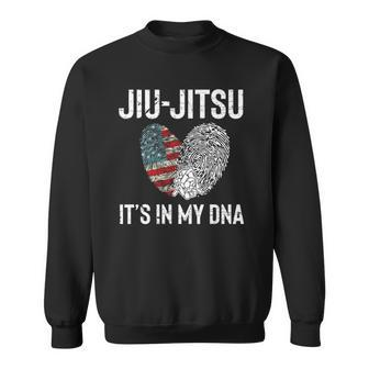 Jiu-Jitsu Its In My Dna Jiu-Jitsu Mom Dad Kids Sweatshirt | Mazezy