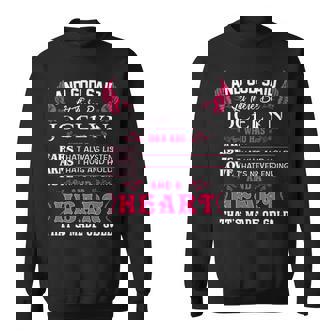 Jocelyn Name Gift And God Said Let There Be Jocelyn Sweatshirt - Seseable