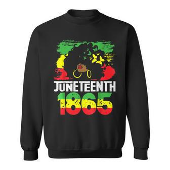 Juneteenth Is My Independence Day Black Women Freedom 1865   Sweatshirt