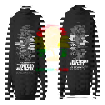 Juneteenth June 19Th Celebrating Black Freedom 1865 Sweatshirt - Thegiftio UK