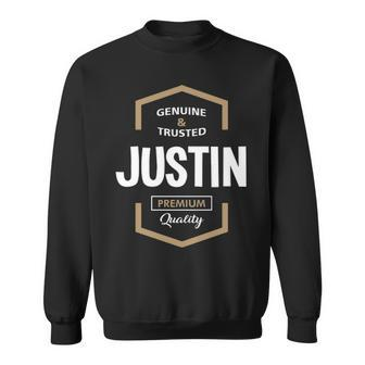 Justin Name Gift Justin Premium Quality Sweatshirt - Seseable