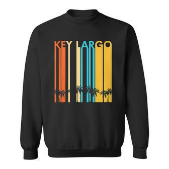 Key Largo Florida Retro Vintage Home Mens Womens Gift Sweatshirt - Thegiftio UK