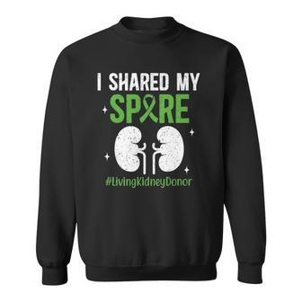 Kidney Donor Shared Organ Donation Awareness Transplant Sweatshirt | Mazezy