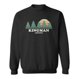 Kingman Az Vintage Throwback Tee Retro 70S Design Sweatshirt | Mazezy