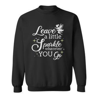 Leave A Little Sparkle Wherever You Go Vintage Sweatshirt | Mazezy