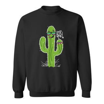 Let’S Rave Cactus Gardening Sweatshirt | Mazezy