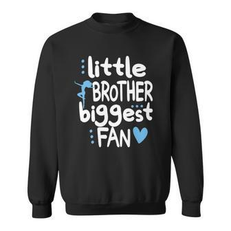 Little Brother Biggest Fan Dance Brother Of A Dancer V2 Sweatshirt - Thegiftio UK