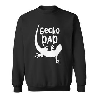 Lizard Lover Gecko Dad Fathers Day Gift Sweatshirt | Mazezy