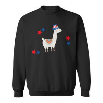 Llamas T Fourth Of July 4Th T Sweatshirt - Seseable