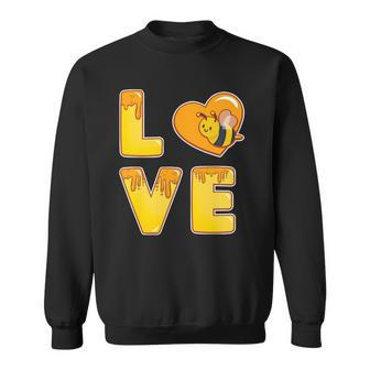 Love Bees Beekeeper Gift Sweatshirt | Mazezy