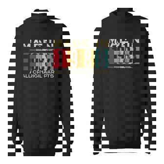 Made In 1988 34Th Bday 34 Years Old All Original Parts Sweatshirt - Thegiftio UK