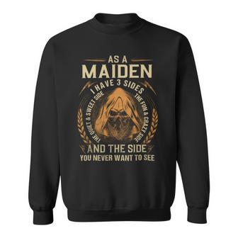 Maiden Name Shirt Maiden Family Name V3 Sweatshirt - Monsterry CA