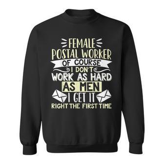 Mail Lady Carrier Female Postal Worker Sweatshirt - Thegiftio UK
