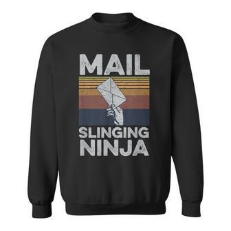Mail Slinging Ninja Design For A Rural Carrier Sweatshirt - Thegiftio UK