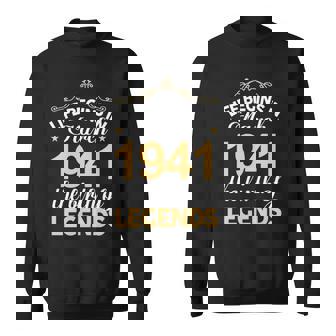 March 1941 Birthday Life Begins In March 1941 V2 Sweatshirt - Seseable