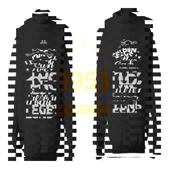 March 1953 Birthday Life Begins In March 1953 V2 Sweatshirt - Seseable