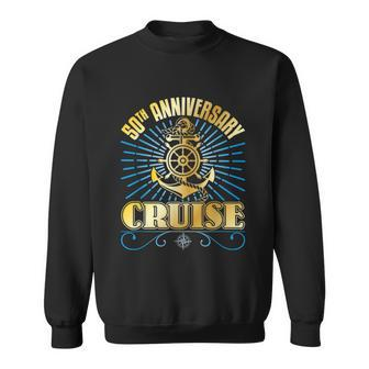 Matching Couples Cruising 50Th Anniversary Cruise Sweatshirt - Monsterry DE