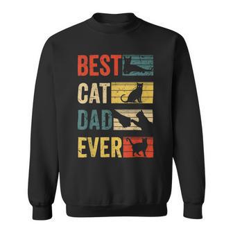 Mens Best Cat Dad Ever Funny Fathers Day Gifts 461 Trending Shirt Sweatshirt | Favorety CA