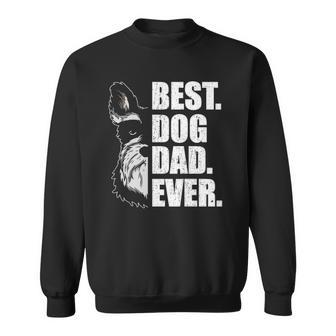 Mens Best Dog Dad Ever Schnauzer Dad Fathers Day Gift Sweatshirt | Mazezy