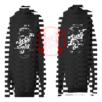 Mens Bucket Dad Baseball Softball Pitcher Catcher Sweatshirt - Thegiftio UK