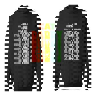 Mens Cat Daddy The Catfather Cat Daddy Sweatshirt | Mazezy