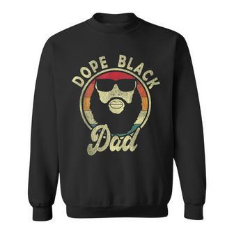 Mens Dope Black Dad - Black Fathers Matter Unapologetically Dope Sweatshirt - Thegiftio UK