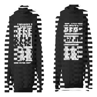 Mens Funny My Favorite Referee Call Me Dad Fathers Day Sweatshirt | Mazezy