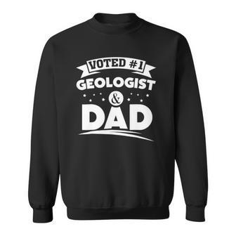 Mens Geologist Dad - Fathers Day Geologist Gift Sweatshirt | Mazezy