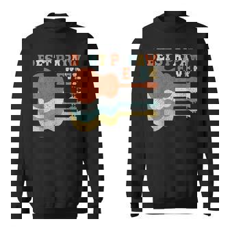 Mens Guitarist Guitar Lover Best Papaw Ever Family Fathers Day Sweatshirt - Thegiftio