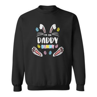 Mens Im Daddy Bunny Rabbit Easter Family Matching Dad Papa Men Sweatshirt | Mazezy CA