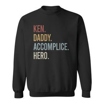 Mens Ken Daddy Accomplice Hero Retro Style Vintage Sweatshirt | Mazezy