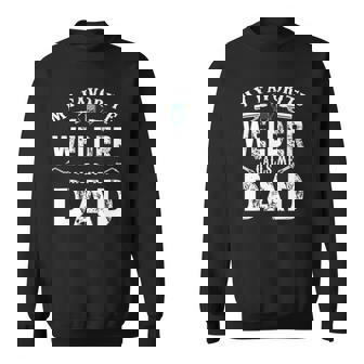 Mens My Favorite Welder Call Me Dad Welder Fathers Day Sweatshirt | Mazezy