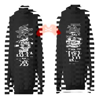 Mens Pirate Dad Worlds Best Pirate Sweatshirt | Mazezy