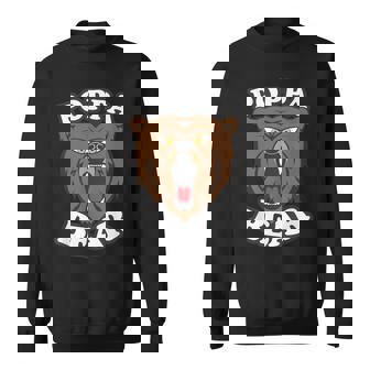 Mens Poppa Bear T Gift For Pops Sweatshirt - Thegiftio UK