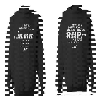 Mens Promoted To Grandpa 2023 Soon To Be Grandfather New Grandpa Sweatshirt | Mazezy