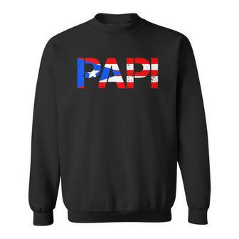 Mens Puerto Rico Flag Fathers Day Patriotic Puerto Rican Pride Raglan Baseball Tee Sweatshirt | Mazezy