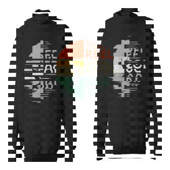Mens Retro Reel Cool Dad Fishing Fisherman Fisher Bass Fisher Sweatshirt - Thegiftio UK